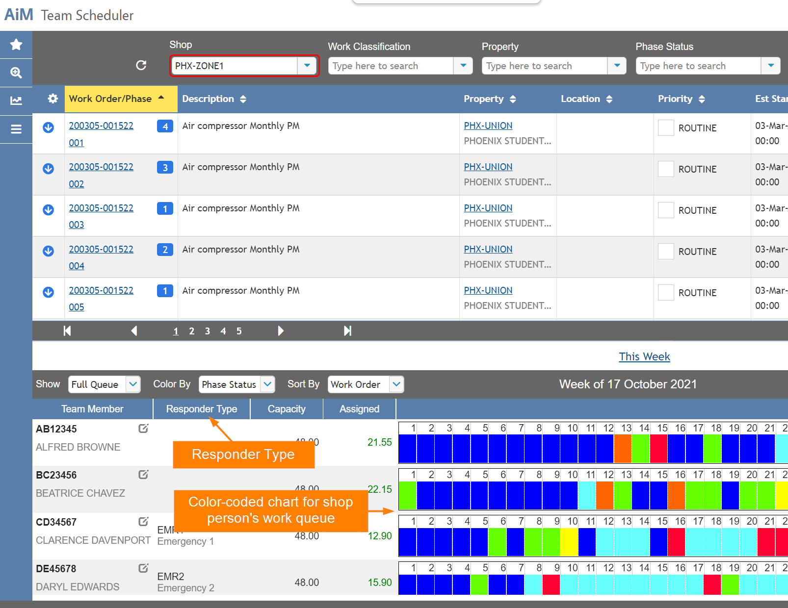 Team Scheduler Enhancements